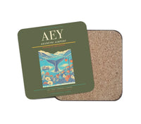 Thumbnail for Akureyri Airport AEY Coaster 1-Piece - Green Army