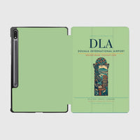 Thumbnail for Douala International Airport (DLA) design on light green samsung tablet tablet case