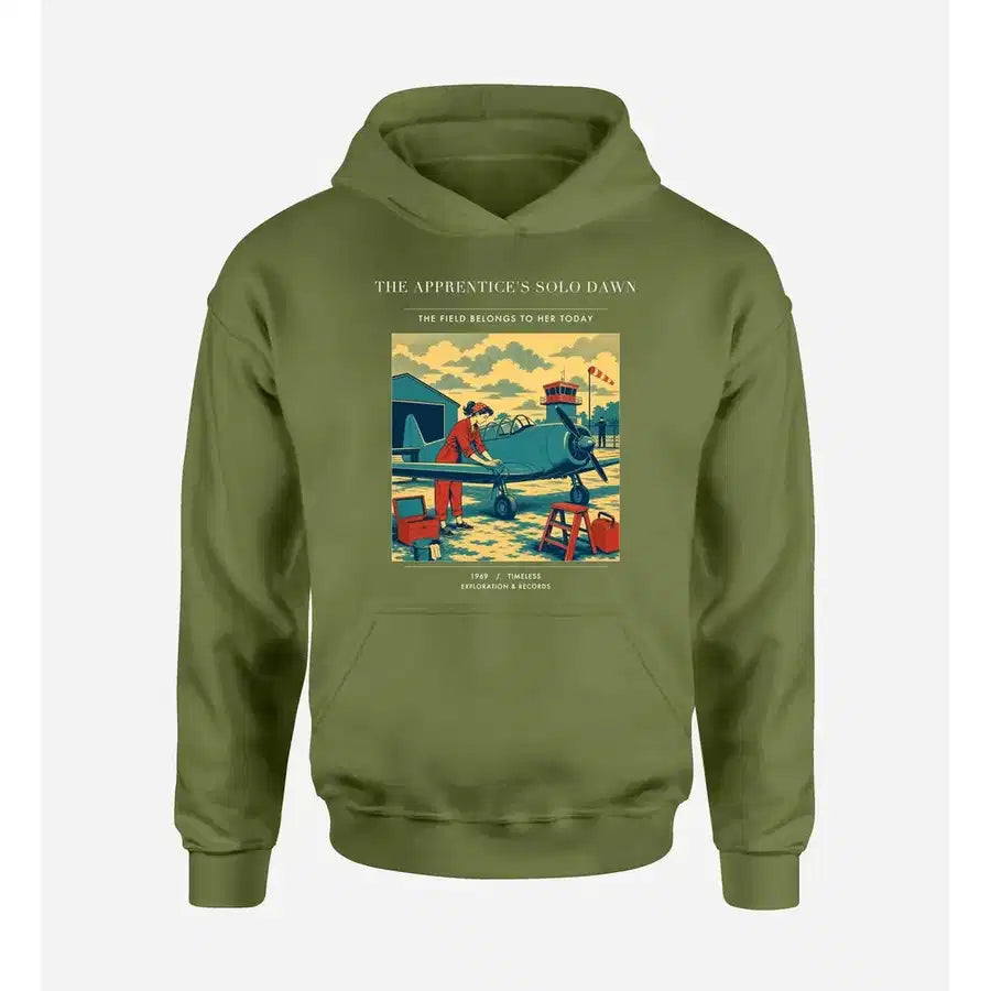 VINTAGE G4427 - The Apprentice's Solo Dawn - Premium Hoodie design on greenarmy premium