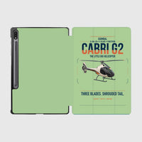 Thumbnail for Guimbal Cabri G2 design on light green samsung tablet tablet case