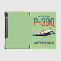 Thumbnail for P-39Q Airacobra design on light green samsung tablet tablet case