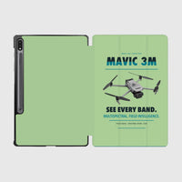 Thumbnail for DJI Mavic 3 Multispectral design on light green samsung tablet tablet case