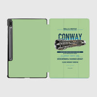 Thumbnail for CONWAY design on light green samsung tablet tablet case