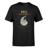 Thumbnail for Brno Airport (BRQ) Premium T-Shirt Black