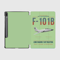 Thumbnail for F-101B Voodoo design on light green samsung tablet tablet case