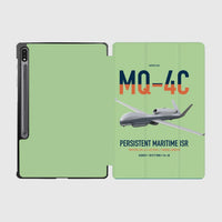 Thumbnail for MQ-4C Triton IFC-4 design on light green samsung tablet tablet case