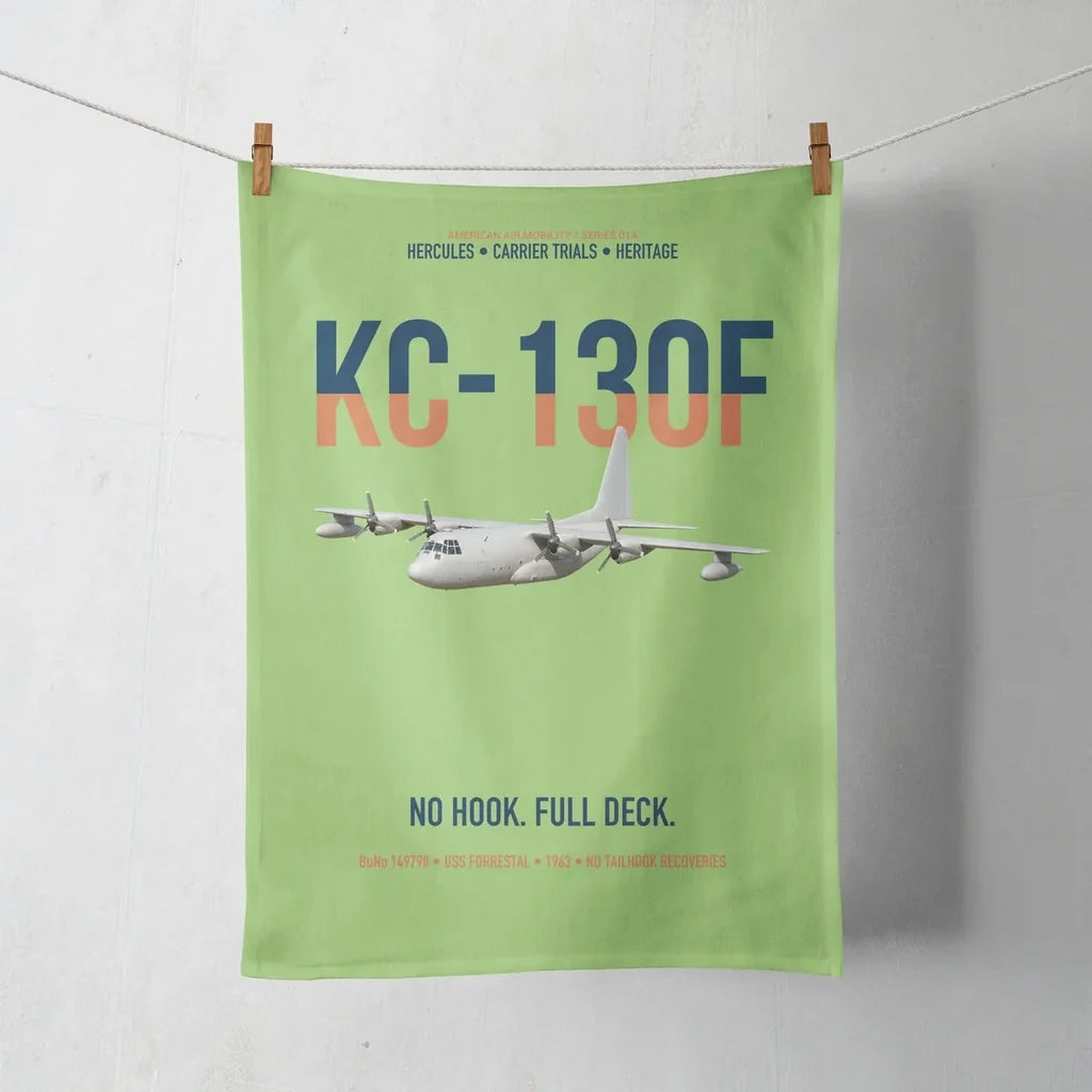KC-130F BuNo 149798 design on light green towel
