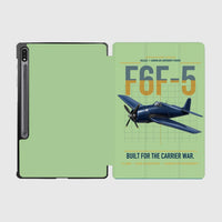 Thumbnail for F6F-5 Hellcat design on light green samsung tablet tablet case