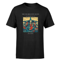 Thumbnail for VINTAGE G4538 - The Swords Into Seats - Premium T-Shirt design on black premium t shirt
