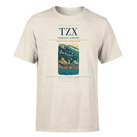 Thumbnail for Trabzon Airport (TZX) T-Shirt single-side front print in Beige | trabzon-airport-tzx-double-side-t-shirt
