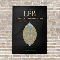 Thumbnail for El Alto International Airport LPB - Canvas No Frame - Black