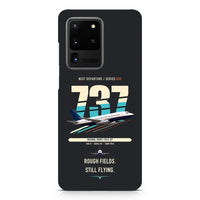 Thumbnail for Boeing 737-200 design on samsung case - black