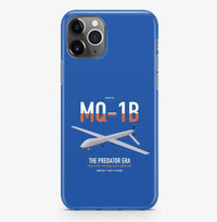 Thumbnail for MQ-1B Predator design on blue magsafe iphone case, for iPhone Pro Max
