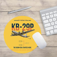 Thumbnail for KB-29P SUPERFORTRESS design on yellow round mouse pad