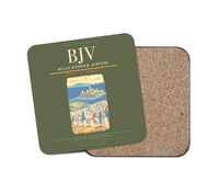 Thumbnail for Milas-Bodrum Airport BJV Coaster 1-Piece - Green Army