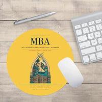 Thumbnail for Moi International Airport (MBA) design on yellow round mouse pad