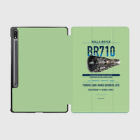 Thumbnail for BR710 design on light green samsung tablet tablet case