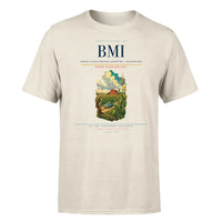Thumbnail for Central Illinois Regional Airport (BMI) T-Shirt single-side front print in Beige | central-illinois-regional-airport-bmi-double-side-t-shirt