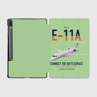 Thumbnail for E-11A BACN design on light green samsung tablet tablet case