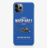 Thumbnail for Westland Wasp HAS1 design on blue magsafe iphone case, for iPhone Pro Max