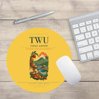 Thumbnail for Tawau Airport (TWU) design on yellow round mouse pad