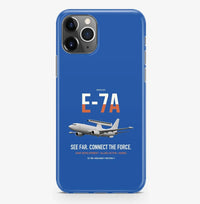 Thumbnail for E-7A Wedgetail design on blue magsafe iphone case, for iPhone Pro Max