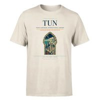 Thumbnail for Tunis-Carthage International Airport (TUN) T-Shirt single-side front print in Beige | tunis-carthage-international-airport-tun-double-side-t-shirt