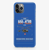 Thumbnail for Kaman HH-43B Huskie design on blue magsafe iphone case, for iPhone Pro Max