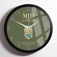 Thumbnail for Merida International Airport MID Wall-Clock Framed - Green Army