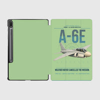Thumbnail for A-6E Intruder design on light green samsung tablet tablet case