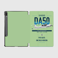 Thumbnail for Diamond DA50 RG design on light green samsung tablet tablet case