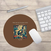 Thumbnail for VINTAGE G4454 - The Museum Barn Find - Designed Mouse Pads design on brown round