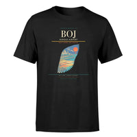 Thumbnail for Burgas Airport (BOJ) Premium T-Shirt Black