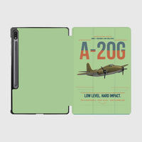Thumbnail for A-20G Havoc design on light green samsung tablet tablet case