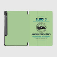 Thumbnail for Flyability Elios 3 design on light green samsung tablet tablet case