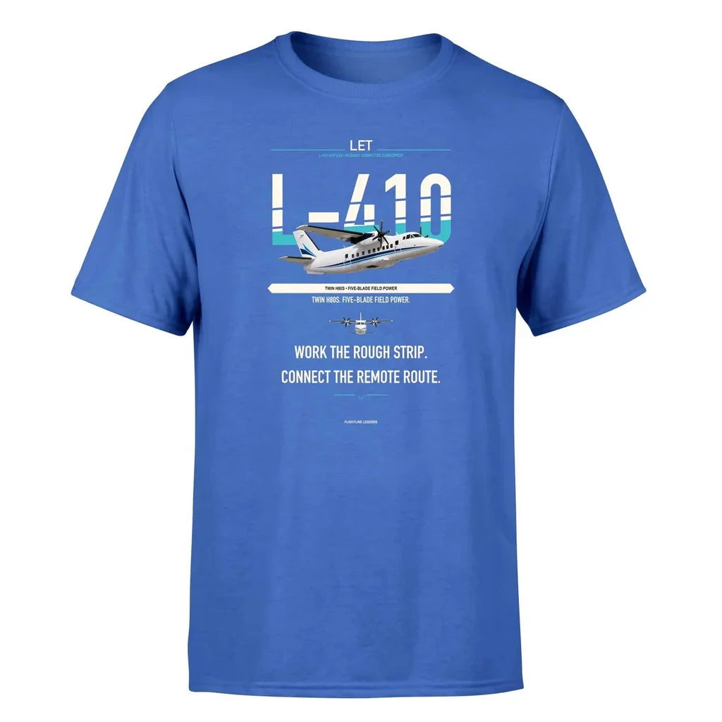LET L-410 UVP-E20 design on blue single side