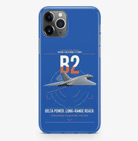 Thumbnail for Avro Vulcan B2 design on blue magsafe iphone case, for iPhone Pro Max