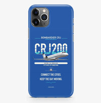 Thumbnail for CRJ200 Case ProMax design on blue iphone case promax