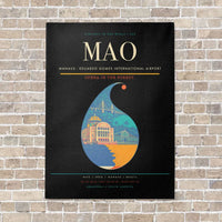 Thumbnail for Manaus - Eduardo Gomes International Airport MAO - Canvas No Frame - Black