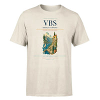 Thumbnail for Brescia Airport (VBS) T-Shirt single-side front print in Beige | brescia-airport-vbs-double-side-t-shirt