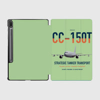 Thumbnail for Airbus CC-150T Polaris design on light green samsung tablet tablet case