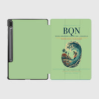 Thumbnail for Rafael Hernández Airport (BQN) design on light green samsung tablet tablet case