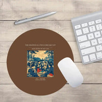 Thumbnail for VINTAGE G4511 - The Dispersal Field Breakfast - Designed Mouse Pads design on brown round