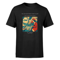 Thumbnail for VINTAGE G4423 - The Grandmother's First Flight - Premium T-Shirt design on black premium t shirt
