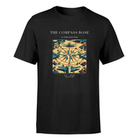 Thumbnail for VINTAGE G4139 - The Compass Rose - Premium T-Shirt design on black premium t shirt