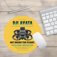 Thumbnail for DJI Avata design on yellow round mouse pad