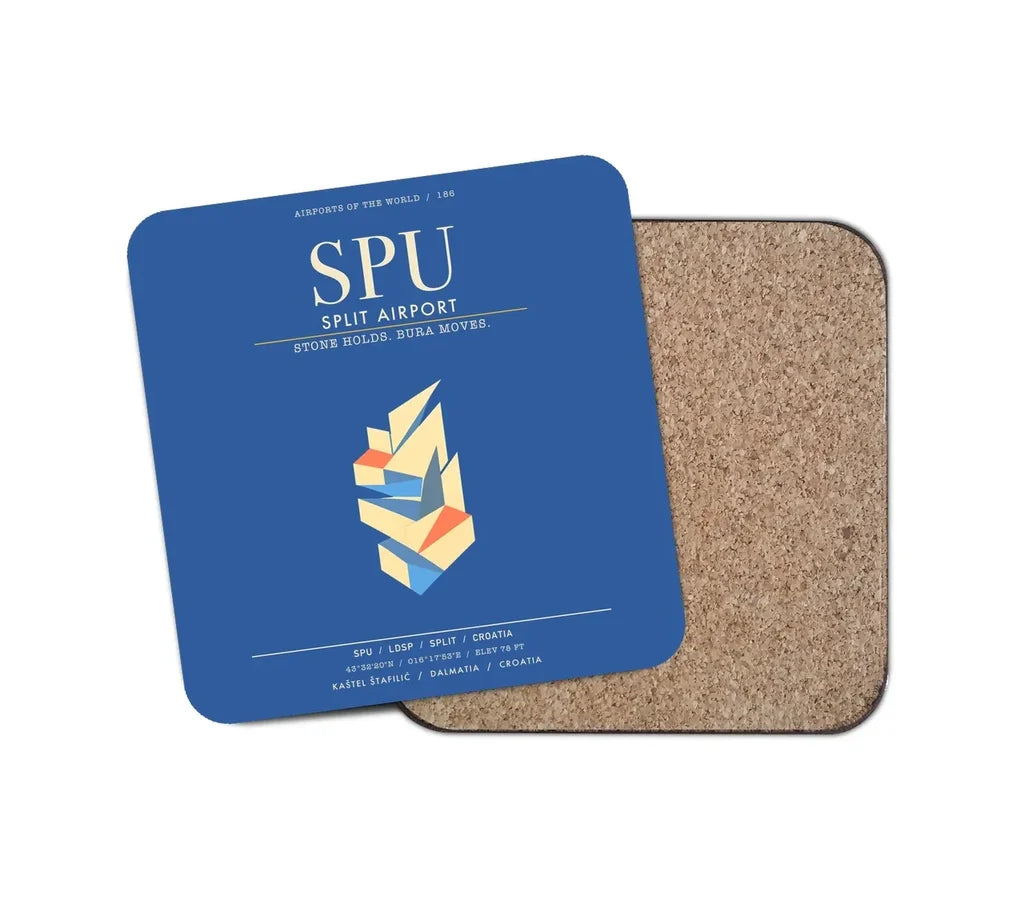 Split Airport SPU - Blue
