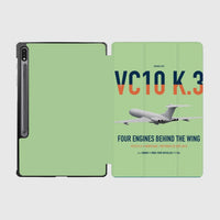 Thumbnail for Vickers VC10 K.3 design on light green samsung tablet tablet case