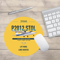Thumbnail for Tecnam P2012 STOL design on yellow round mouse pad