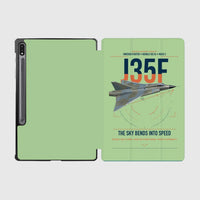 Thumbnail for Saab J 35F Draken design on light green samsung tablet tablet case